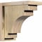 Ekena Millwork Mediterranean Rough Sawn Corbel w/Backplate, Douglas Fir, 6"W x 12"D x 12"H COR06X12X12MED01RDF - alternate 1